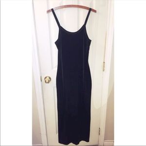 Green velvet maxi, relisted